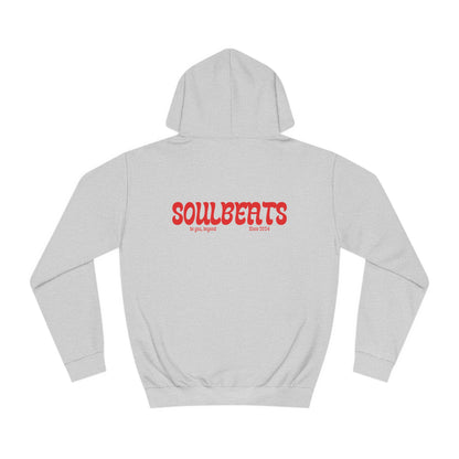 Men Hoodie - SOULBEATS - Grey