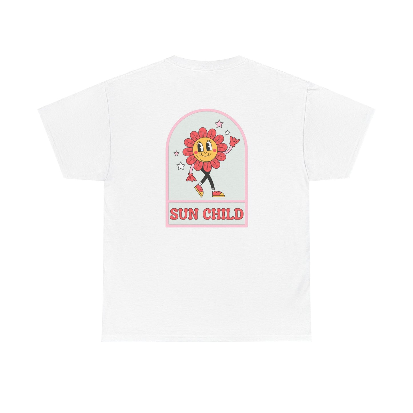 Women T-Shirt - Sun Child - White