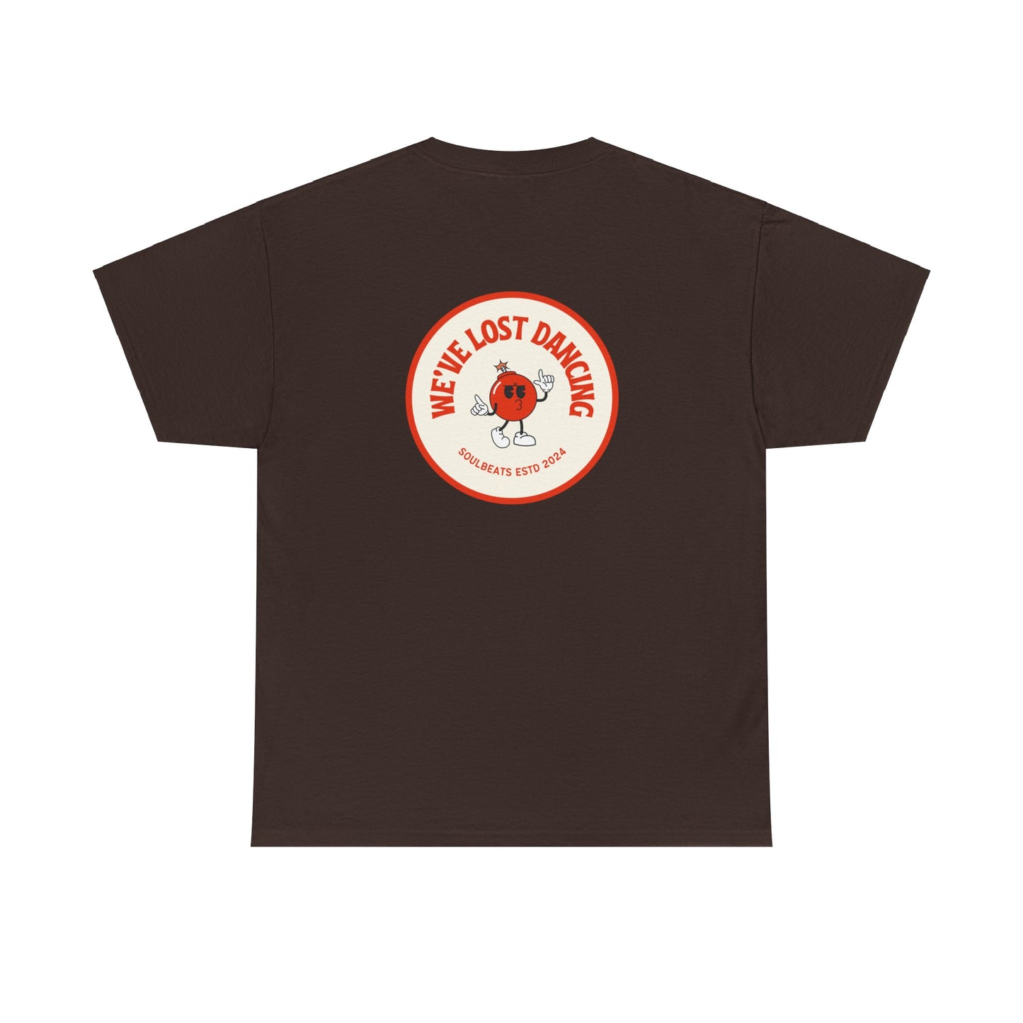 Men T-Shirt - We've Lost Dancing - Dark Brown