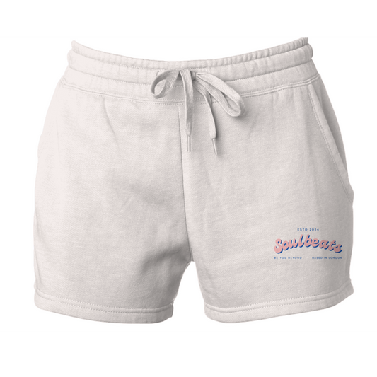 Women Shorts - SOULBEATS - White