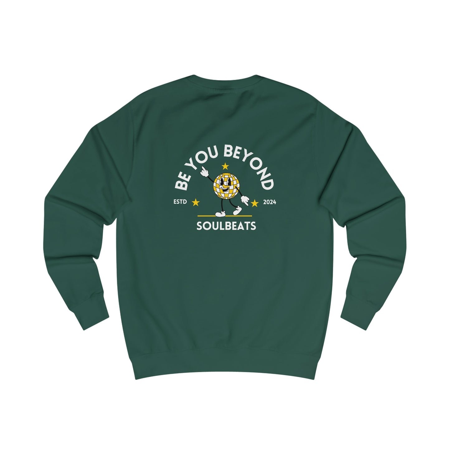 Men Sweatshirt - Be you beyond - Green